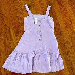 NY&CO lavender sleeveless dress with buttons in the back. NEVER WORN